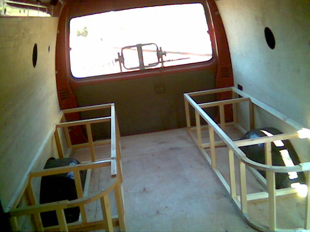 Van interior