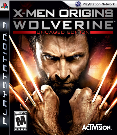 Wolverine Origins PS3 version